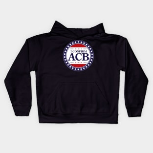 I confirm Amy Coney Barret Kids Hoodie